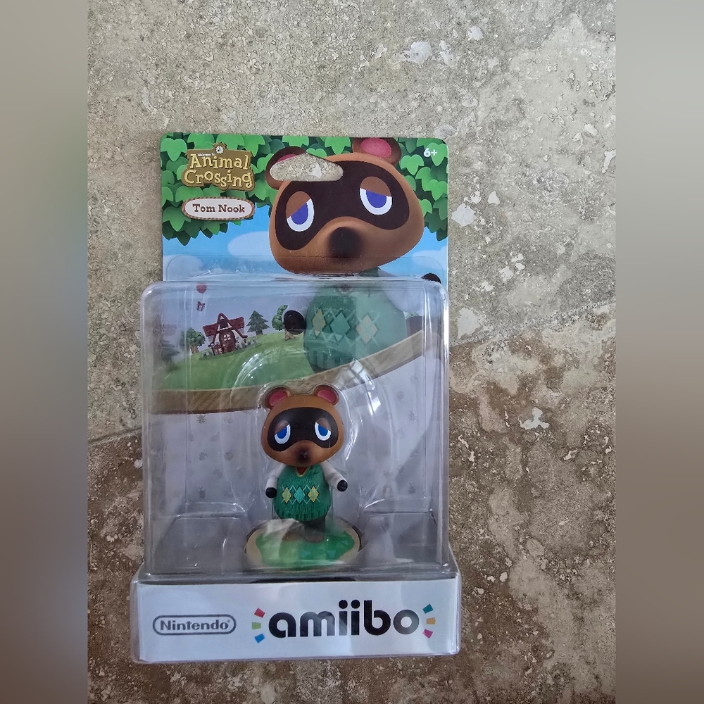 Animal Crossing Tom Nook Amiibo Figure